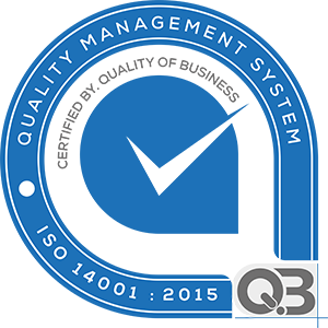 ISO 14001:2015 certified